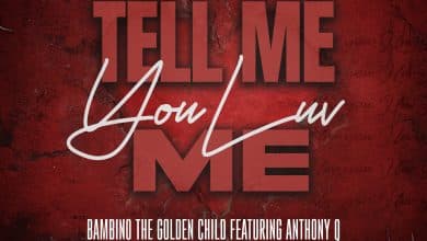 Bambino The Goldenchild feat. Anthony Q - Tell Me You Luv Me